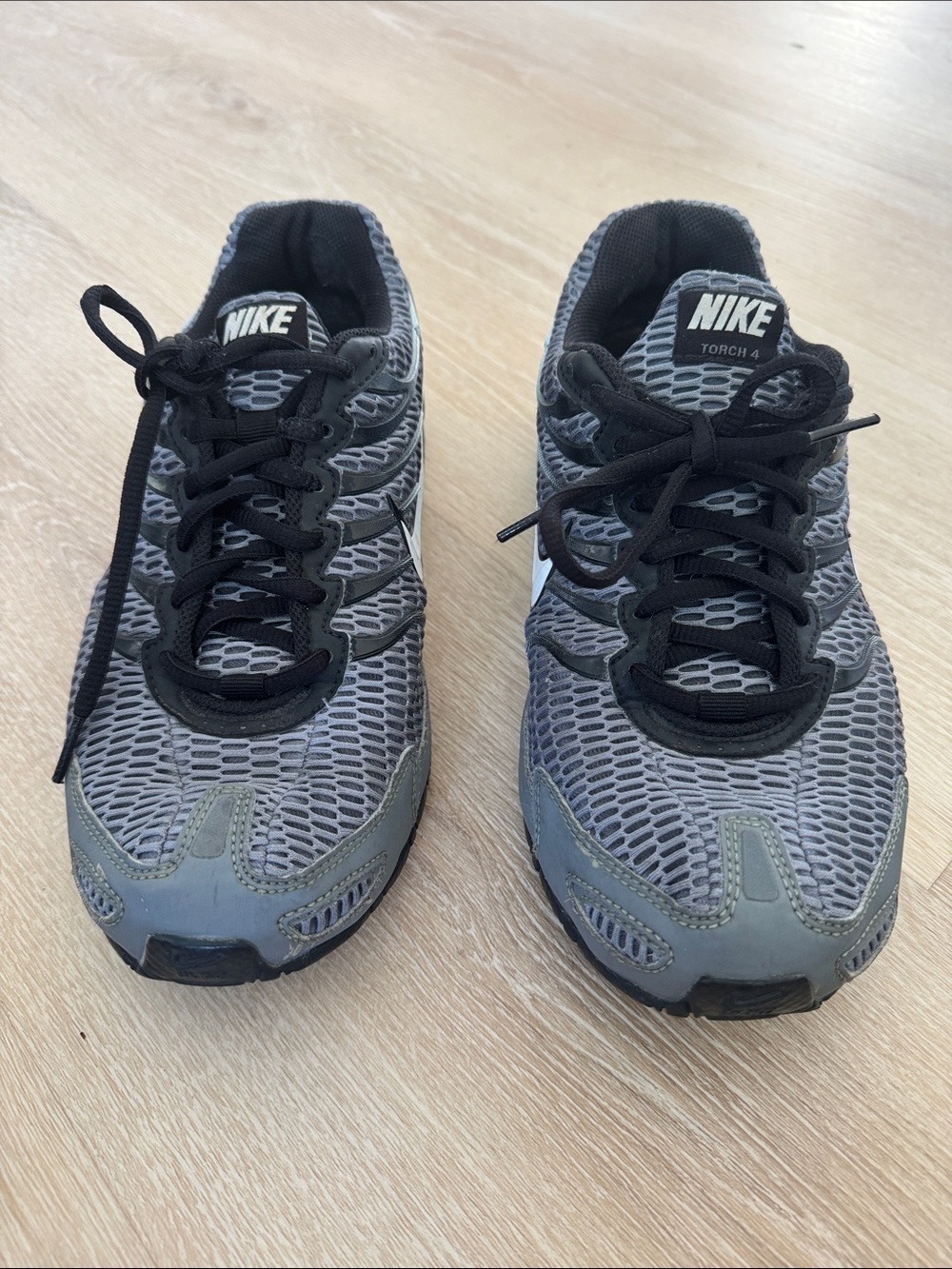 Nike Men’s Torch 4 Athletic Shoes - Gray & Black